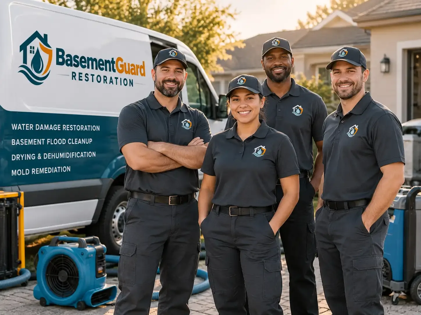 Basement Water Damage Restoration company in Bowbells, ND